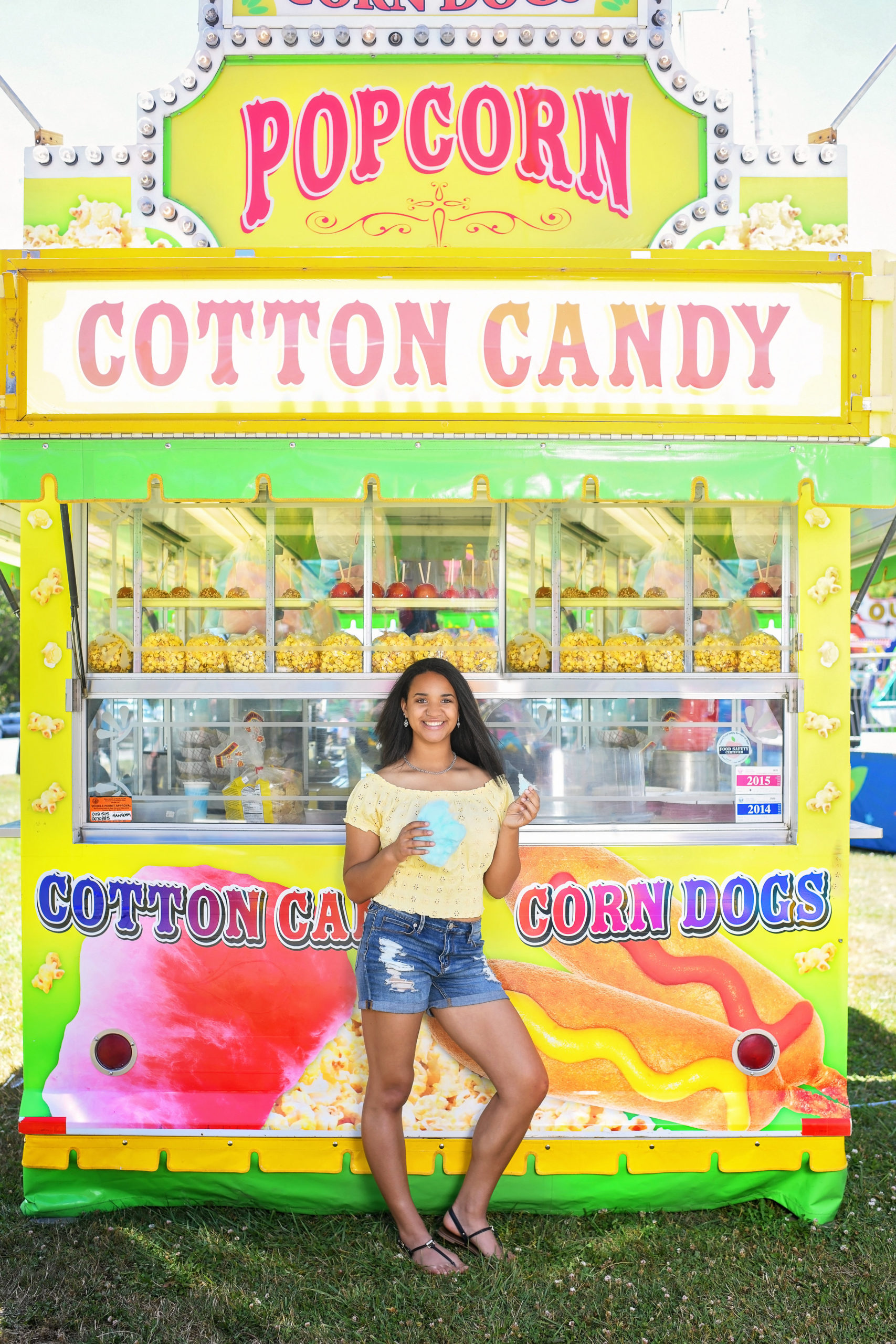 A senior carnival shoot at the Fortuna Rodeo
