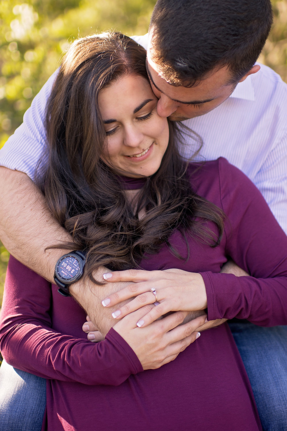 Romantic engagement session at the Benbow Inn in Humboldt County