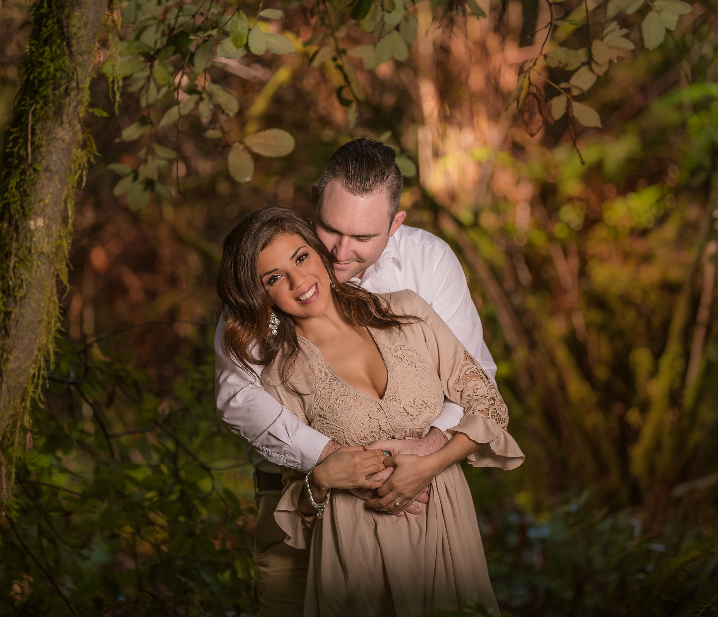 Chris & Mai Humboldt County Engagement session in the Redwoods 