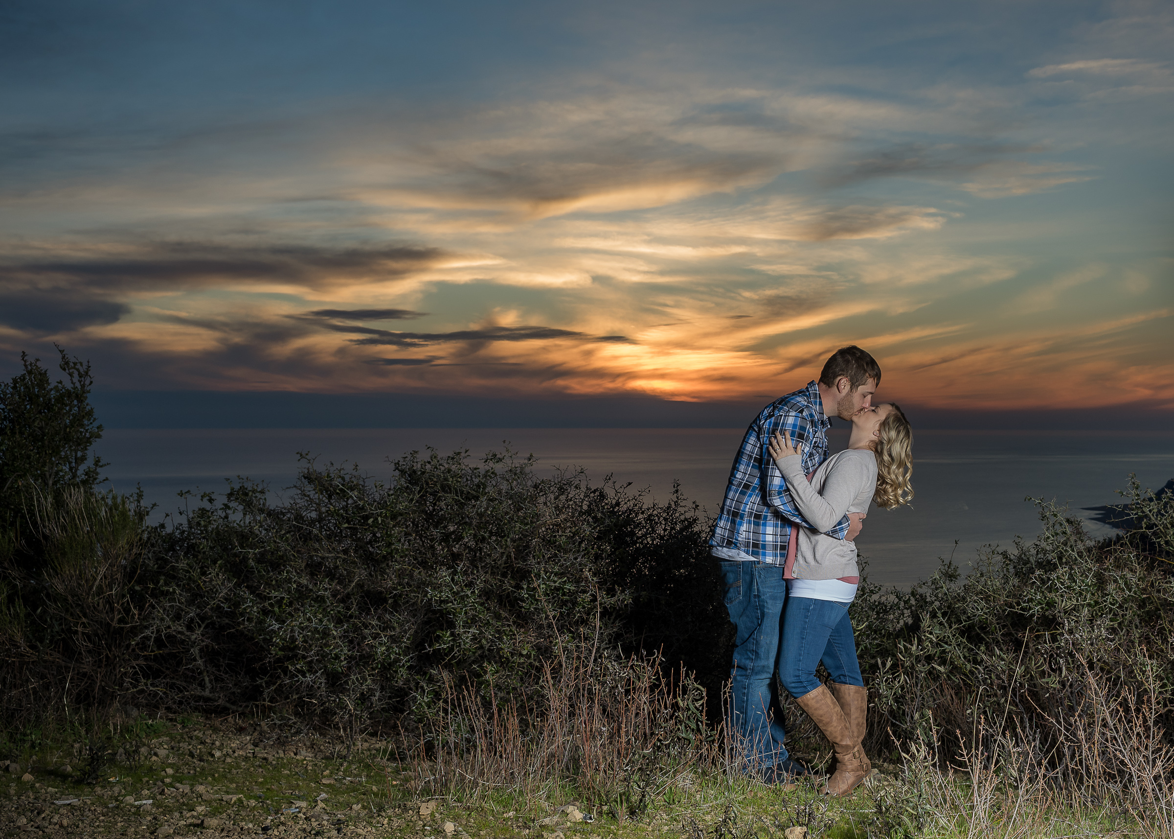 Humboldt County Engagement Session/Nick and Larissa/Shelter Cove/