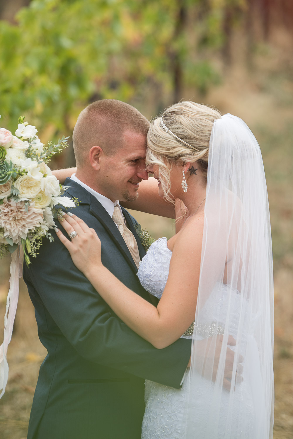 Thomas & Jessika's Romantic Rosina Vineyards Wedding
