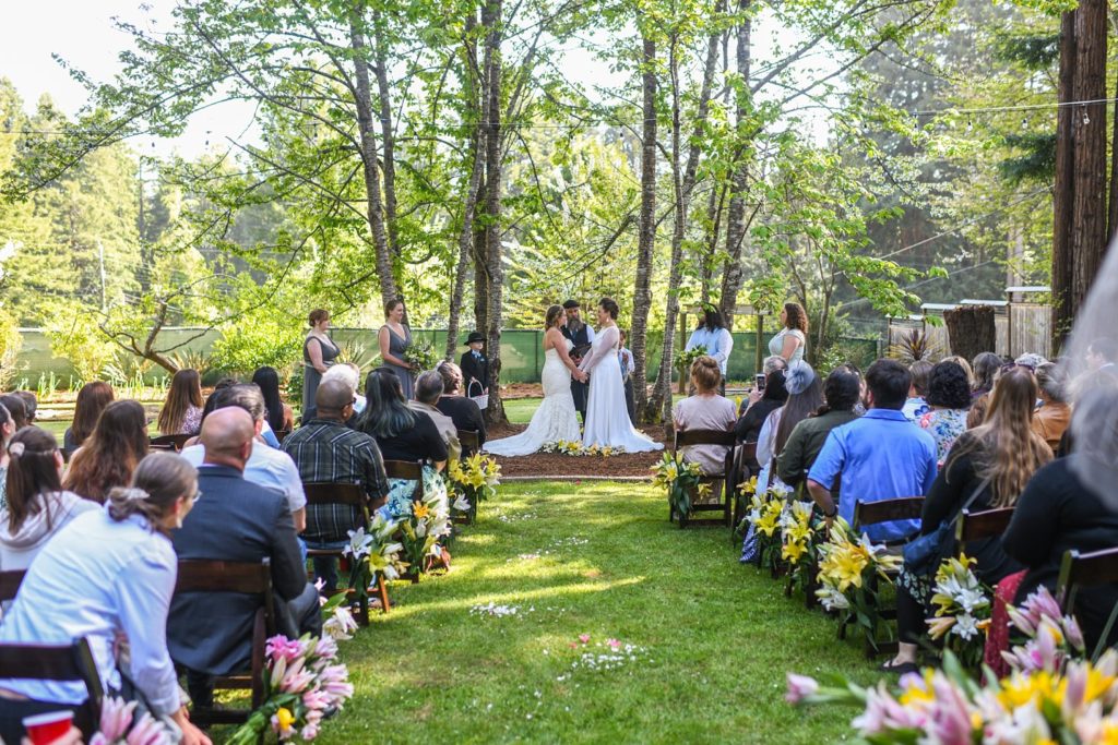 Humboldt Backyard Wedding